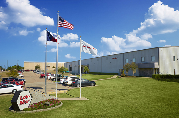 Lok-Mor's corporate headquarters building.