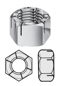 Diagram of Lok-Mor's MAR-LOC marsden locknut.