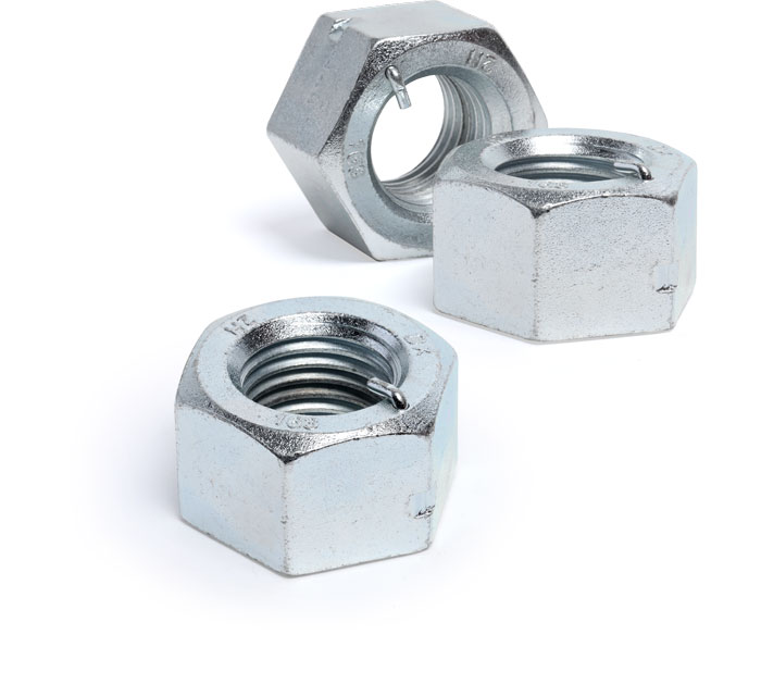 A grouping of all-metal ANCO PN LOC locknuts.