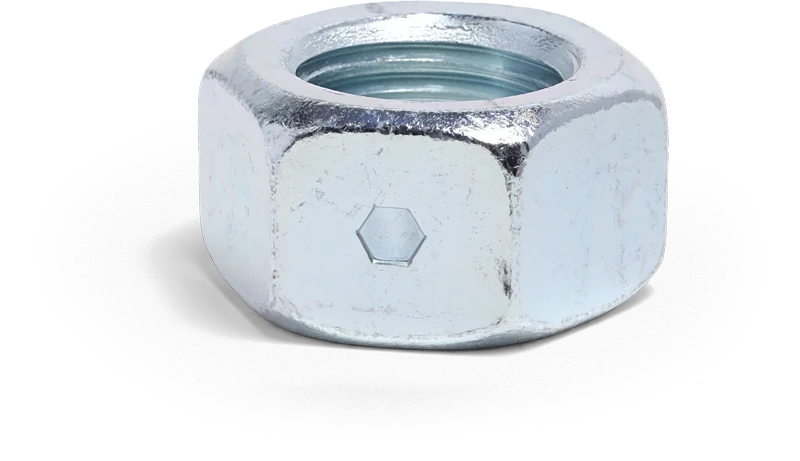 3/8-16 FINISHED HEX-LOC NUT 2 PUNCH 316 SS